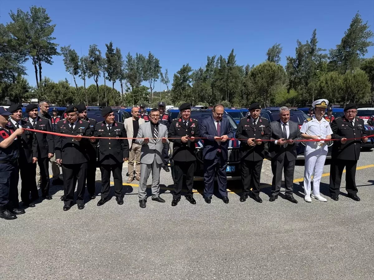 Aydın Jandarmaya 54 Araç Katkısı