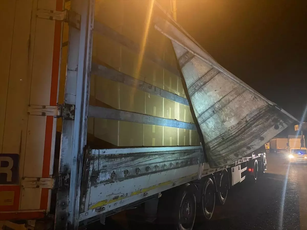 Kahramankazan'da 11 Ton Kaçak Tütün Ele Geçirildi