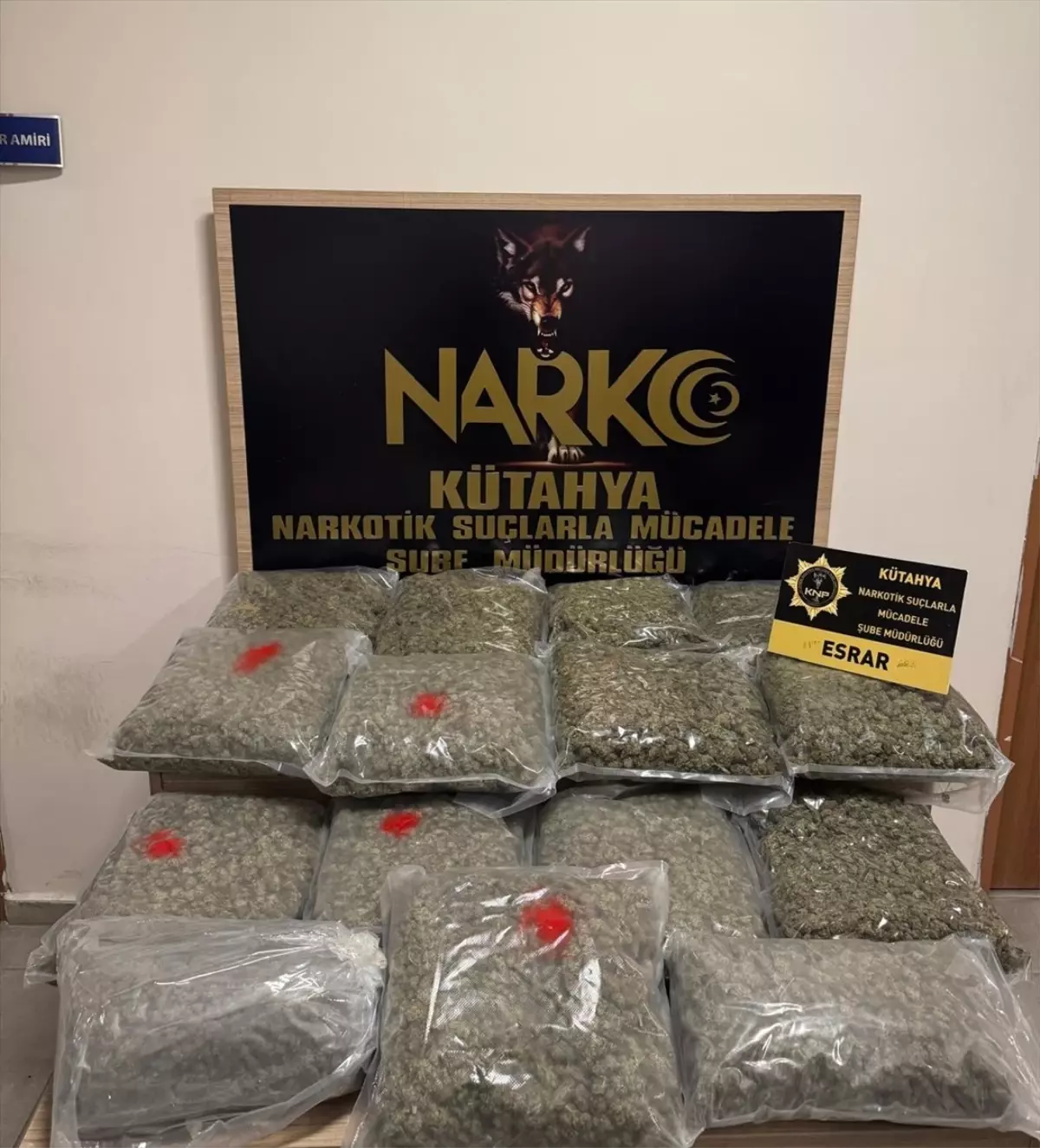 Kütahya'da Esrar Sevkiyatı: Sürücü Tutuklandı