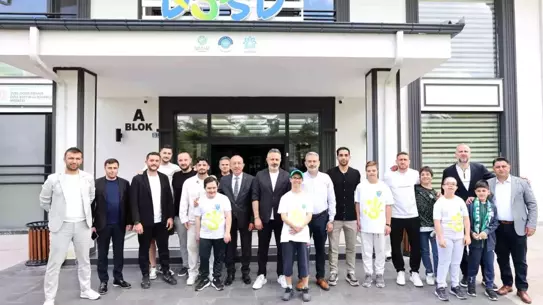 Konyasporlu Futbolcular, Down Sendromlu Çocuklarla Unutulmaz Bir Gün Geçirdi