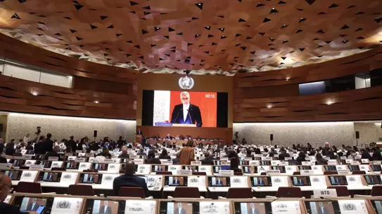 Bakan Memişoğlu Cenevre'de Sağlık Zirvesinde