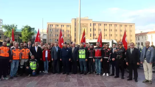 Motosiklet Kortejiyle TSKGV Tanıtımı