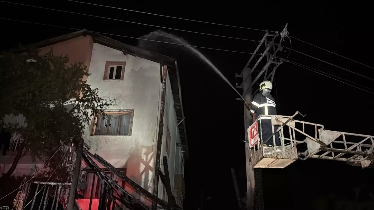 Karabük'te Garaj Yangını