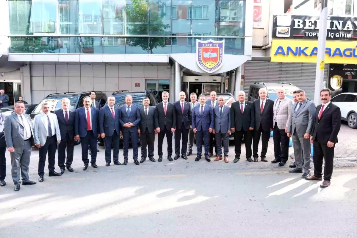 Soylu, TŞOF'u Ziyaret Etti