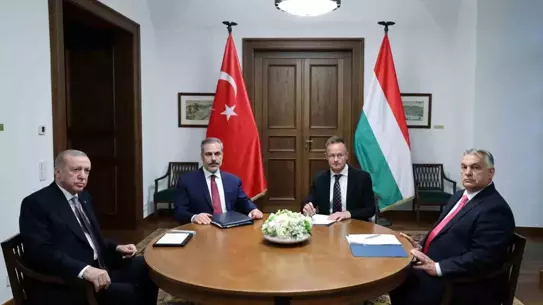 Cumhurbaşkanı Erdoğan, Macaristan Başbakanı Orban ile görüştü