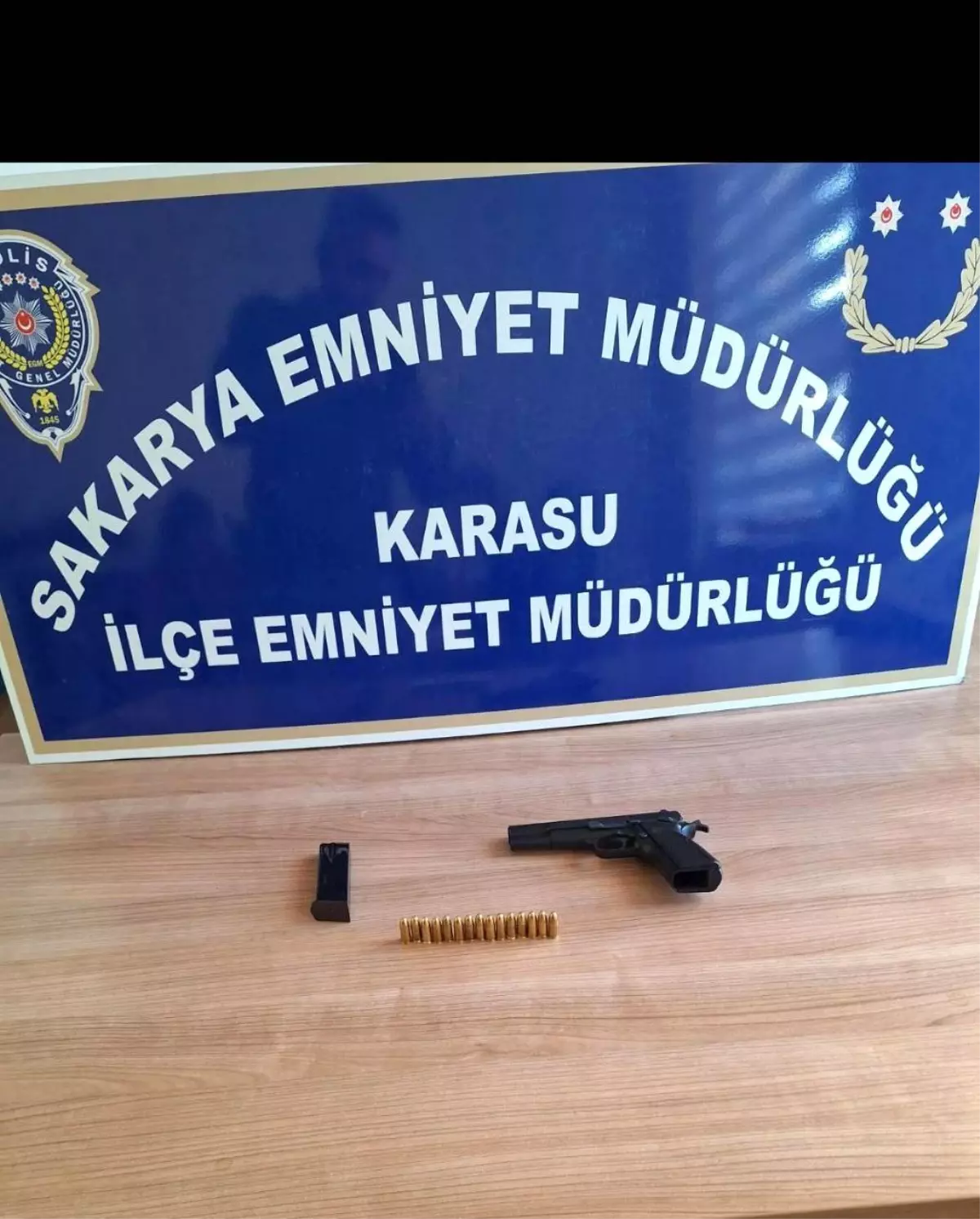 Ruhsatsız Tabancayla Yakalandı