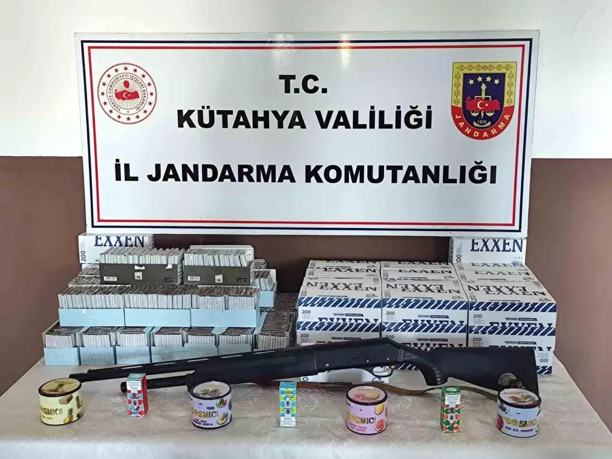 Kütahya'da Kaçak İçecek Operasyonu
