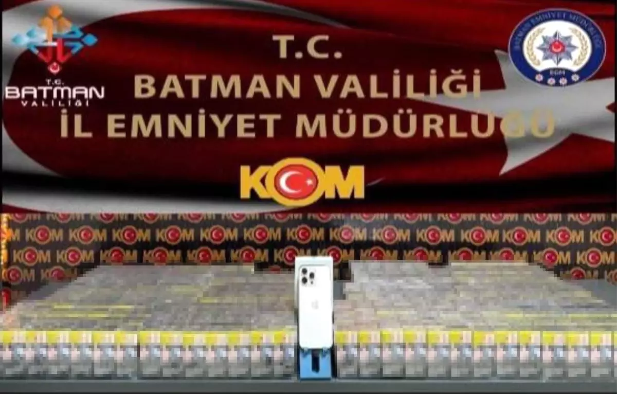 Batman'da Kaçakçılık Operasyonu