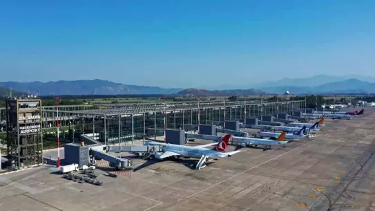 Dalaman Havalimanı 2025'te Büyüdü