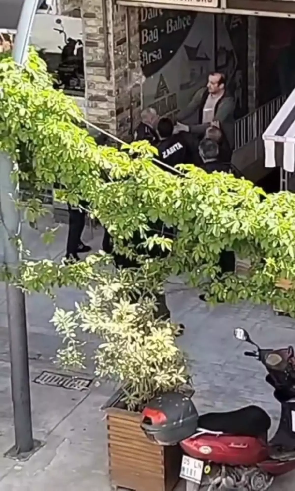 Merzifon'da Zabıta ile Engelli İşletmeci Arasında Arbede