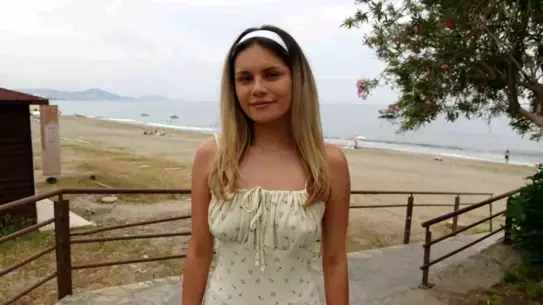 İsveçli Nicole, Alanya'da Fenomen Oldu