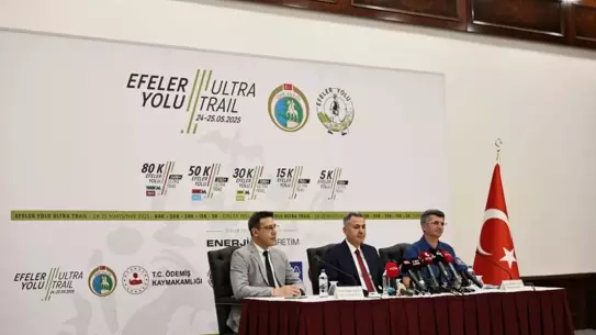 Efeler Yolu Ultra Trail Maratonu Başlıyor