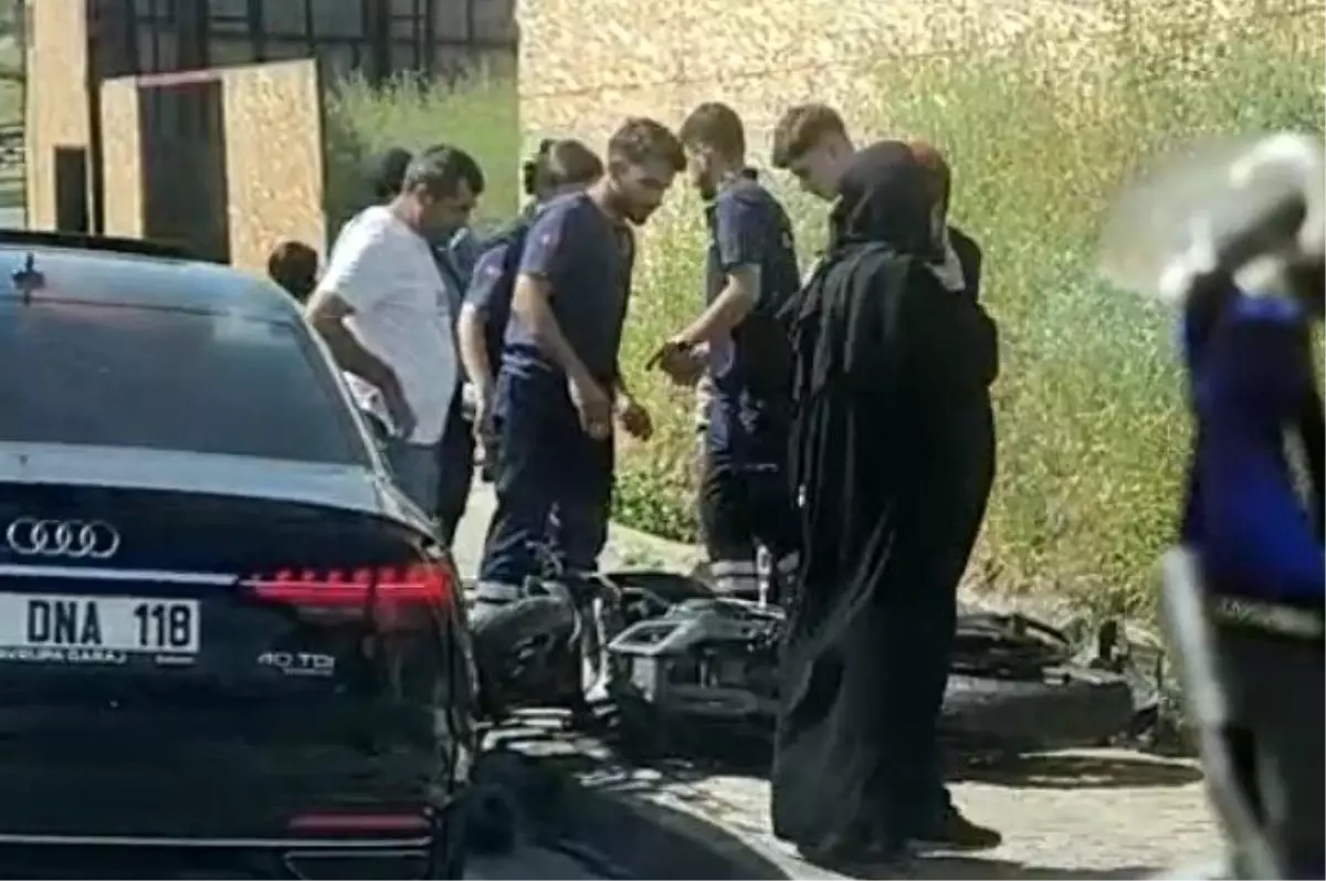 Gaziosmanpaşa'da Motosiklet Kazası