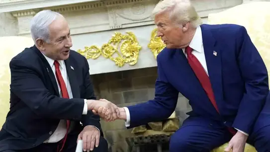 Trump ve Netanyahu'nun Görüşmesi