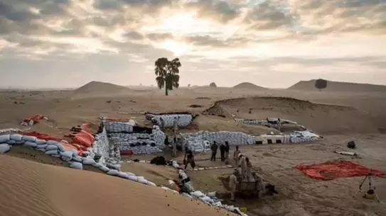 5.000 Yıl önce yaşamış uygarlığın kalıntıları Rub' al-Khali çölünde bulundu