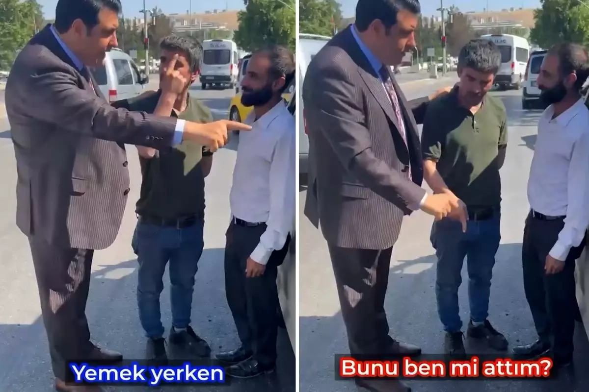 "Çöpü yerden al" dediği vatandaştan belediye başkanına soğuk duş