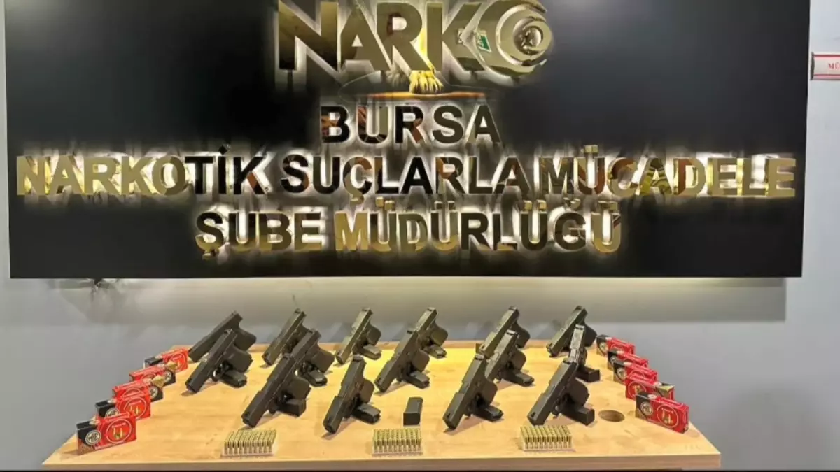 Bursa'da Uyuşturucu Operasyonları: 540 Tutuklama