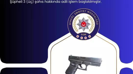 Bingöl'de Ruhsatsız Silah Operasyonu