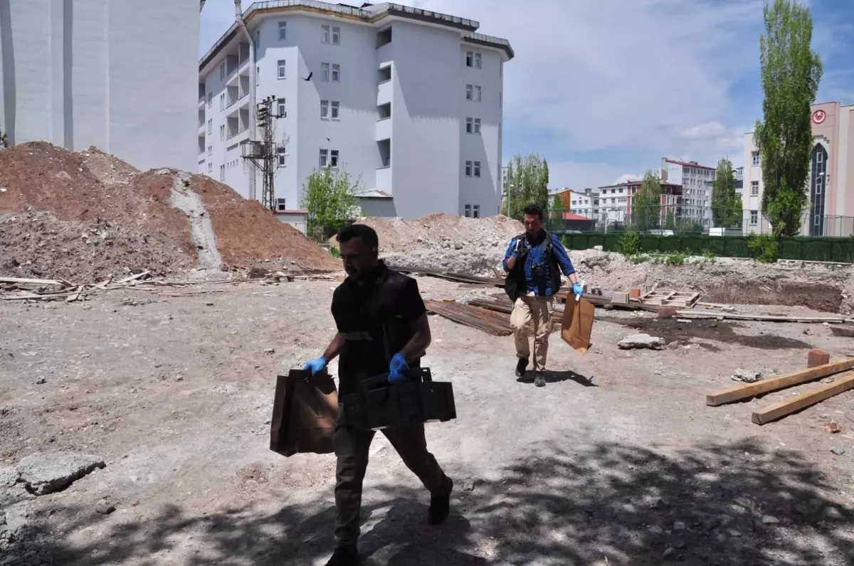 Kars'ta İnşaatta İnsan Kafası Bulundu