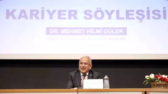 Başkan Güler: 'Her zaman bir hedefiniz olsun'