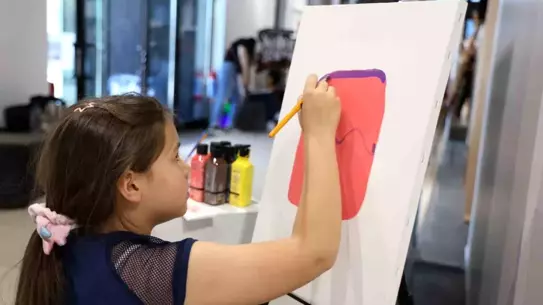 Kartepe Sanat Evi'nde Öğrencilerin Sergisi Açıldı