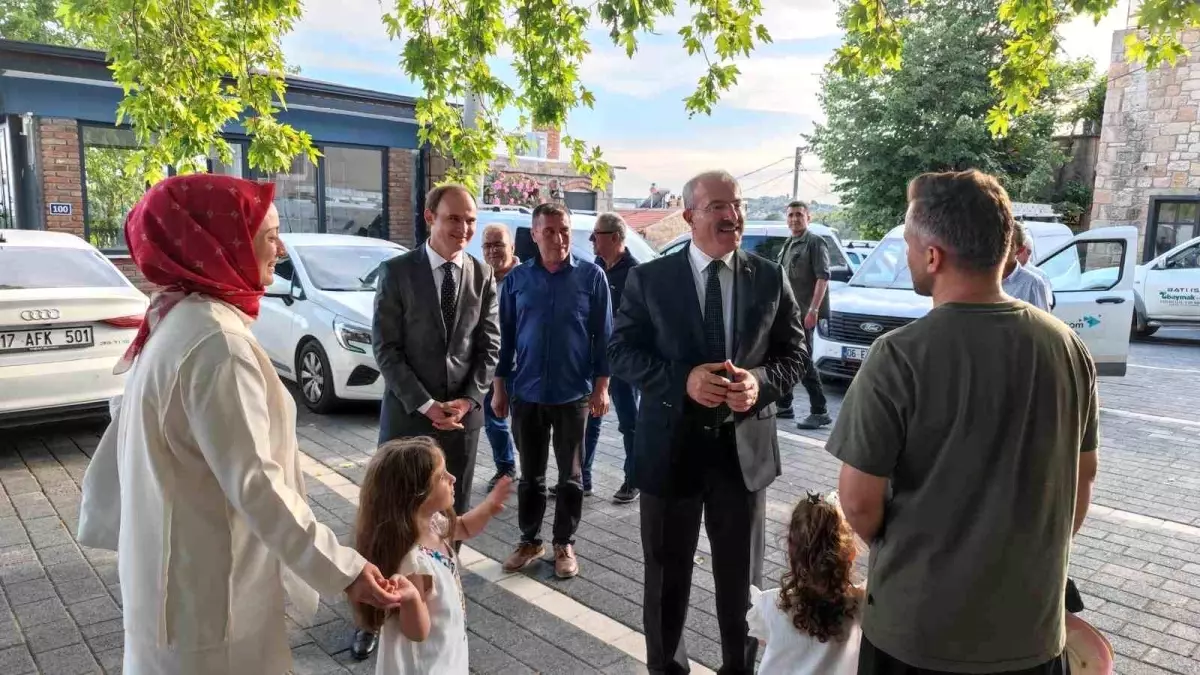 Vali Toraman Kayalar Köyü'nü Ziyaret Etti