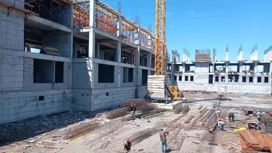 Ağrı Emniyet Müdürlüğü Yeni Binası İnşaatı Devam Ediyor