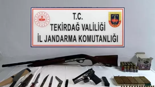 Tekirdağ'da Uyuşturucu ve Silah Operasyonu