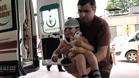 İnegöl'de Elektrikli Bisiklet Kazası