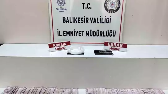Edremit'te Uyuşturucu Operasyonu: 2 Tutuklama