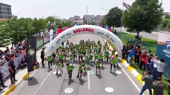Pendik'te Kaykay, Paten, Scooter Yarışları Coşkusu