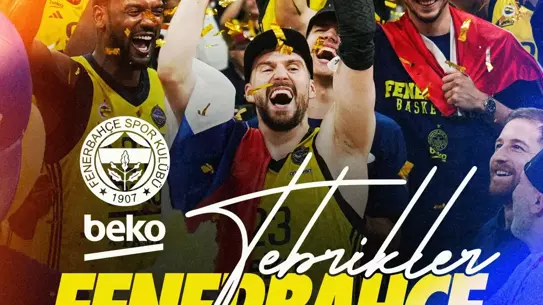 Cumhurbaşkanı Erdoğan, Fenerbahçe Beko'yu Tebrik Etti