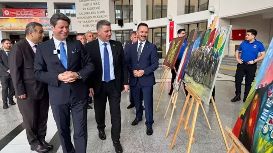 Marmara Cezaevinden Sanat Sergisi
