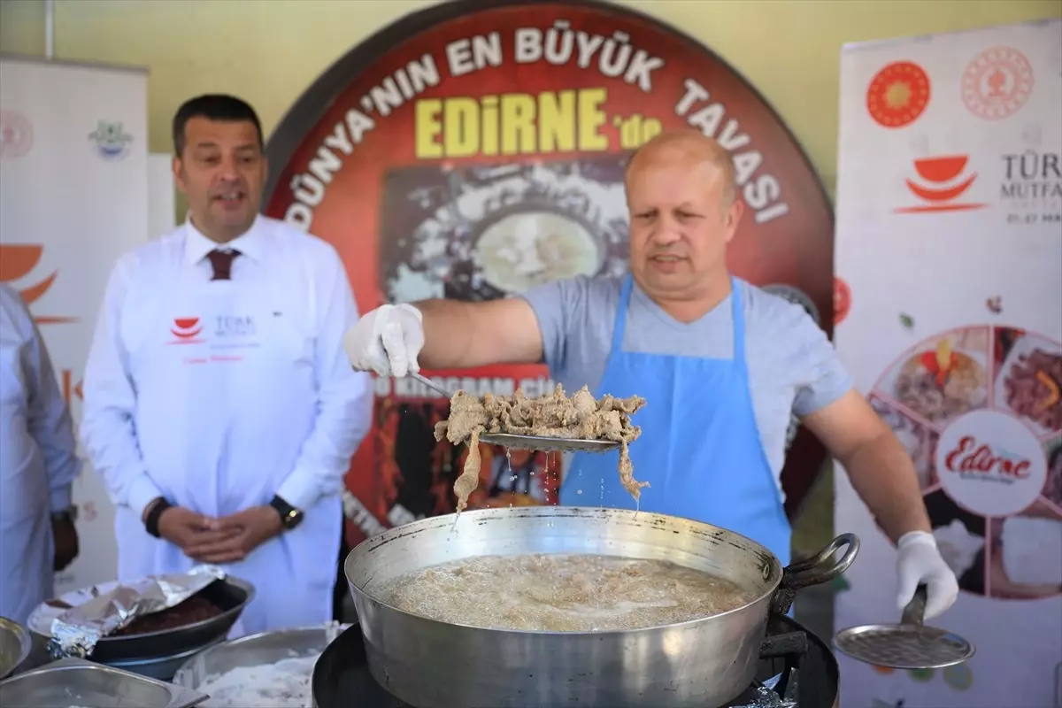 Edirne'de Tava Ciğer Tanıtımı