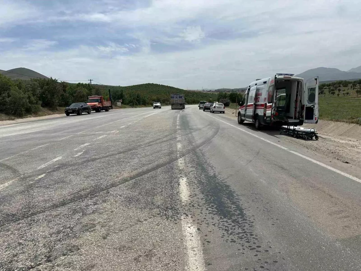 Malatya'da Tek Taraflı Kaza: 1 Yaralı