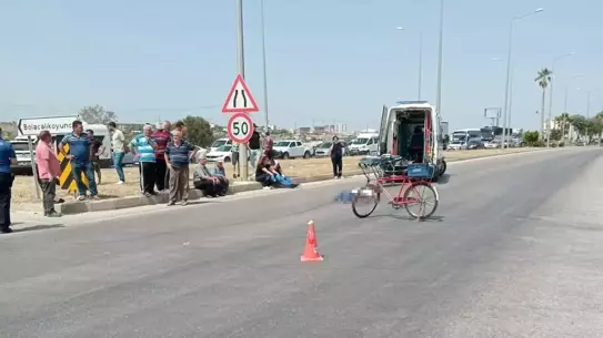 Silifke'de Bisikletli Adam Trafik Kazasında Hayatını Kaybetti
