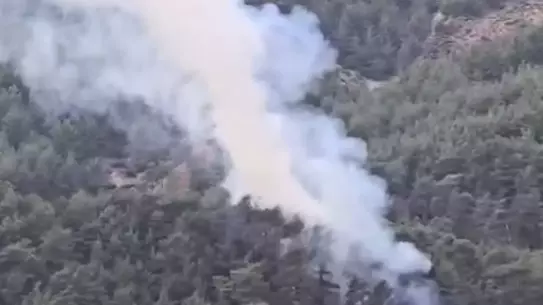 Kumluca'da Orman Yangını