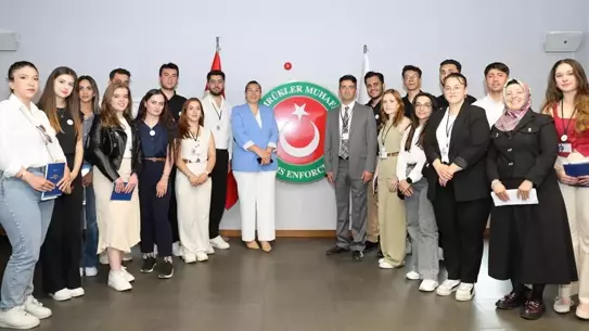 TÜ Gümrük Öğrencileri Bakanlıkta