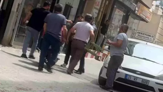 Hatay'da Kurye ile Esnaf Arasında Gerilim