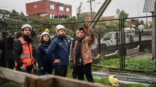 Şili'de Hortum: 13 Yaralı, 250 Ev Hasar Gördü