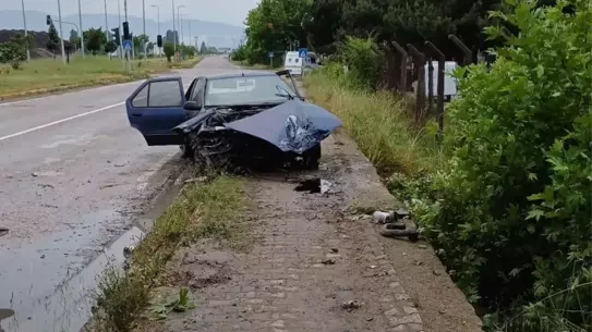 Şoför Kaza Sonucu Hayatını Kaybetti