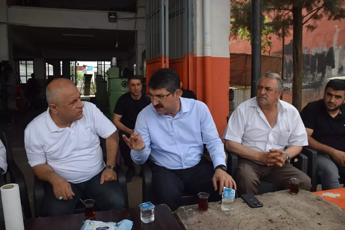 Nasıroğlu, Esnaflarla Toptan Buluştu