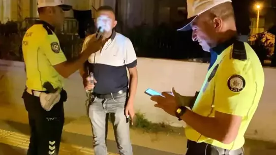 Alkollü Sürücüden Polisi Suçlayan Tepkiler