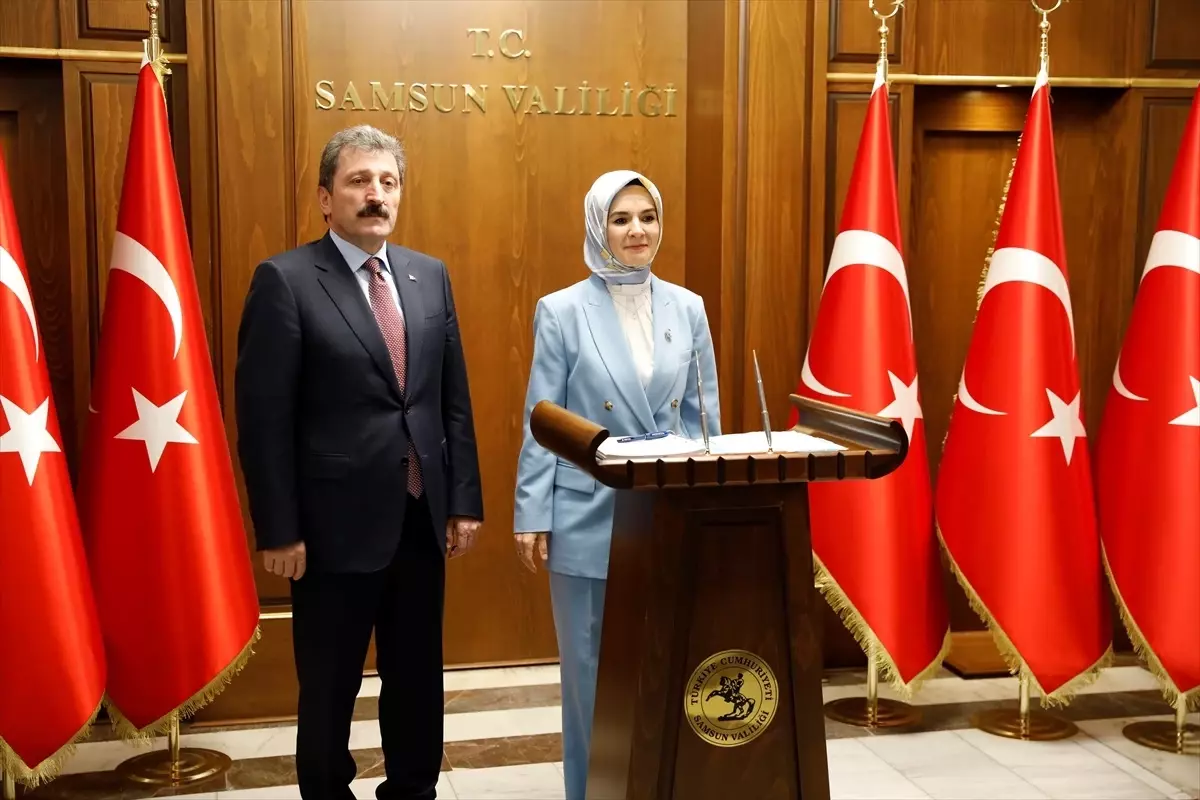 Aile ve Sosyal Hizmetler Bakanı Göktaş, Samsun'da konuştu Açıklaması