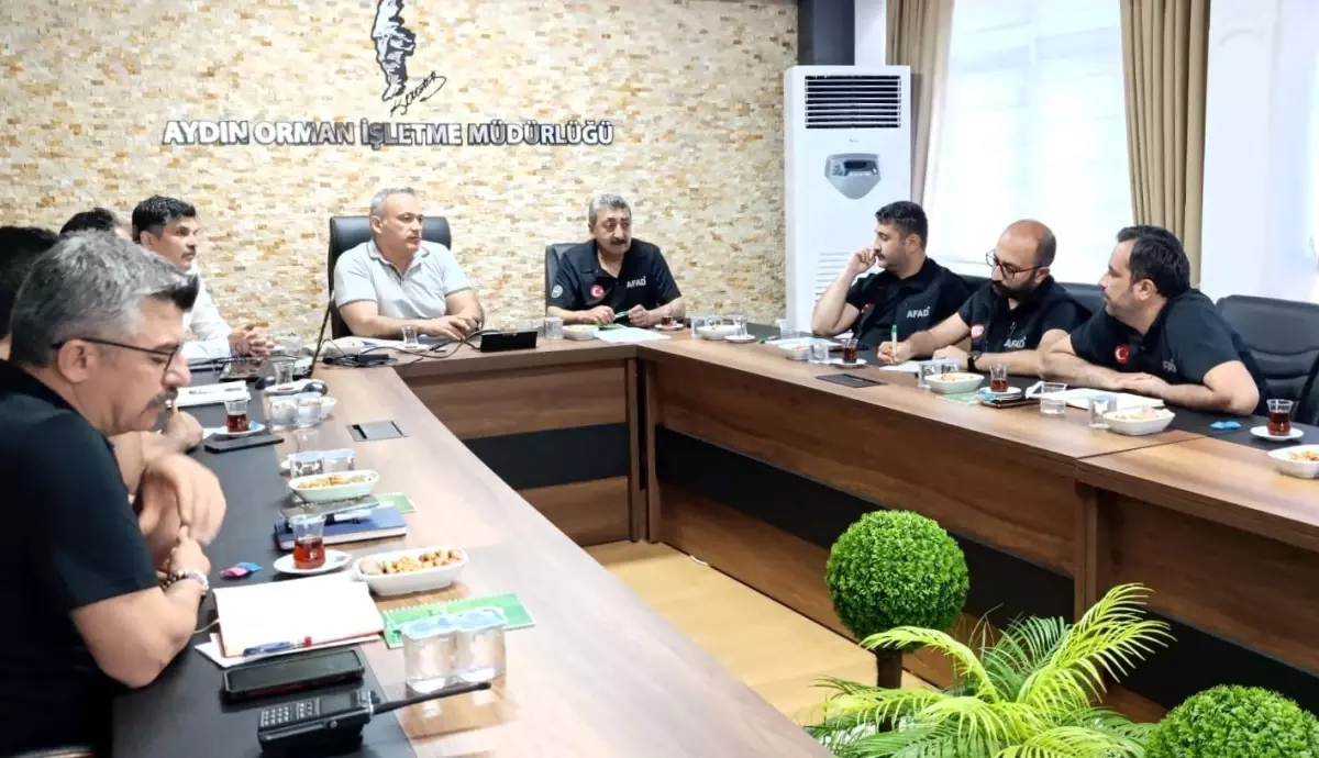 Aydın'da Orman Yangınlarına Karşı Tedbir Toplantısı