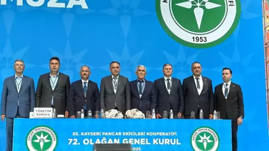 Hüseyin Akay, Kayseri Pancar Kooperatifi Başkanı Seçildi