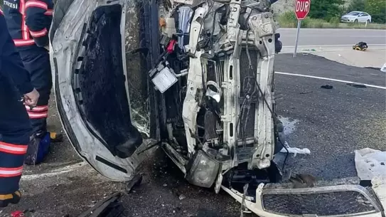 Çankırı'da Kaza: 1 Ölü, 3 Yaralı