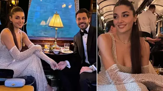Hande Erçel ve Hakan Sabancı'nın 5 günlük tren yolculuğu servet değerinde