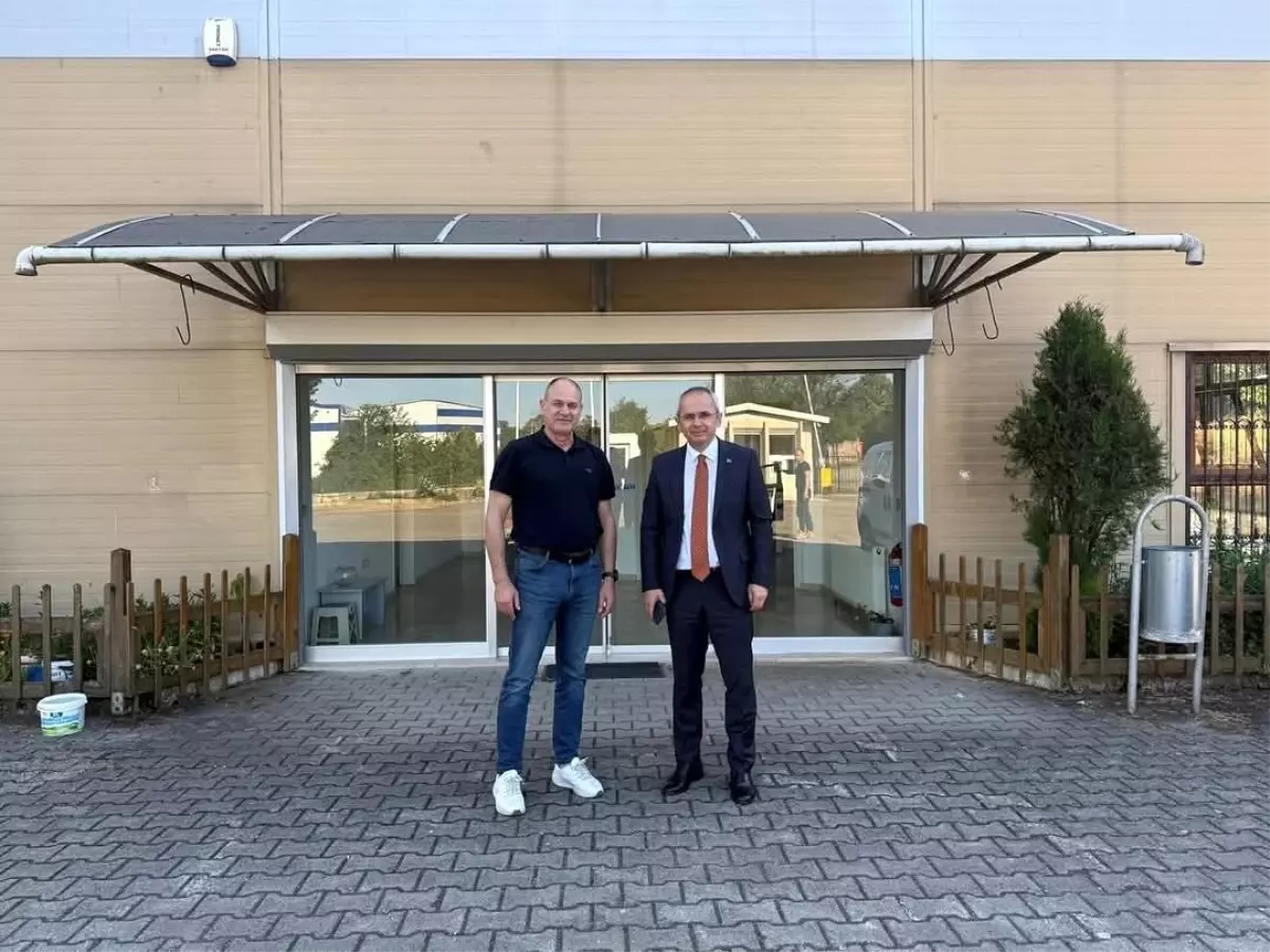 Kaymakam Pişkin, Fabrika Çalışanlarıyla Buluştu