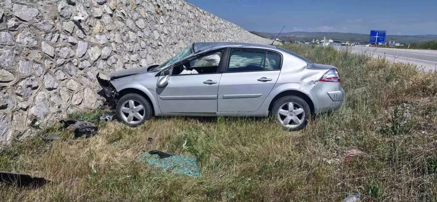 Çorum'da Kaza: 2 Yaralı